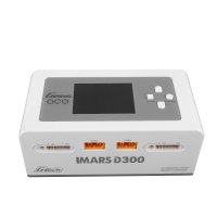 GensAce IMARS D300 G-Tech Channel AC/DC 300W/700W Charger- White