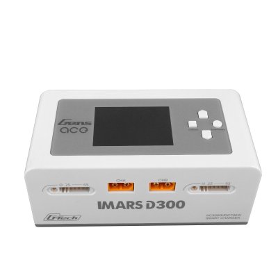 (image for) GensAce IMARS D300 G-Tech Channel AC/DC 300W/700W Charger- White