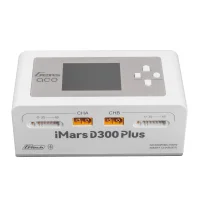 (image for) Gens ace iMars D300 Plus Smart Charger | Dual-Channel | G-tech | EW White