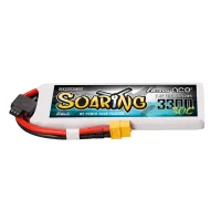 (image for) Gens ace G-Tech Soaring 3300mAh 7.4V 30C 2S1P Lipo - XT60