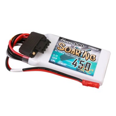 (image for) Gens ace G-Tech Soaring 450mAh 11.1V 30C 3S1P Lipo with JST-SYP