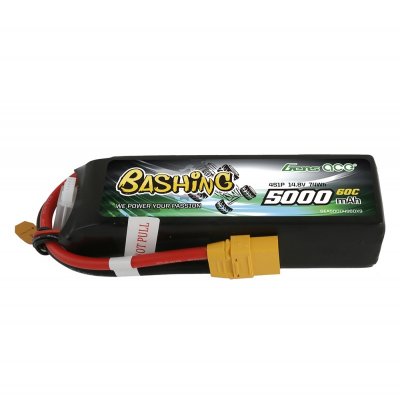(image for) Gens ace 5000mAh 14.8V 4S1P 60C Lipo Battery Pack with XT90 Plug