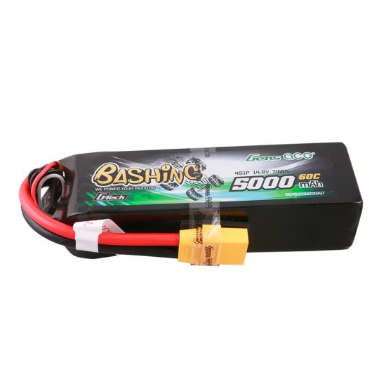 (image for) Gens ace G-Tech 5000mAh 14.8V 4S 60C Lipo Battery Pack with XT90