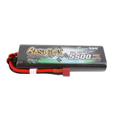 (image for) Gens ace G-Tech 5500mAh 7.6V 2S1P 60C HV car Lipo Battery Car