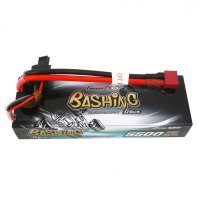 Gens ace G-Tech 5500mAh 7.4V 2S1P 60C car Lipo with T Plug