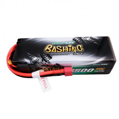 Gens ace G-Tech 5500mAh 11.1V 3S1P 60C HardCase car Lipo -T-plug