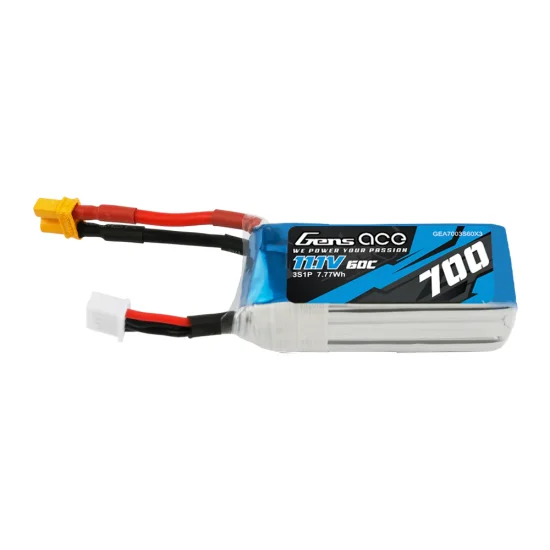 (image for) Gens ace 700mAh 11.1V 60C 3S1P Lipo Battery Pack with XT30 for OMPHOBBY M2 &LOGO200