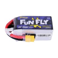 Tattu Funfly Series 1550mAh 14.8V 100C 4S1P Lipo Battery - XT60