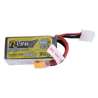 Tattu R-Line 1300mAh 15.2V 100C 4S1P HV Lipo Battery Pack V2.0