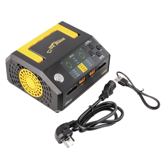 Tattu TA1000 G-Tech Dual-channel Charger 25A*2 1000W for 1S-7S - Πατήστε στην εικόνα για να κλείσει