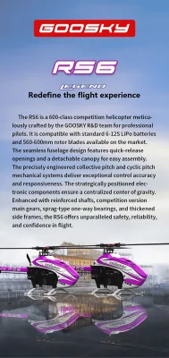 (image for) Goosky Legend RS6 without Blades - Blue