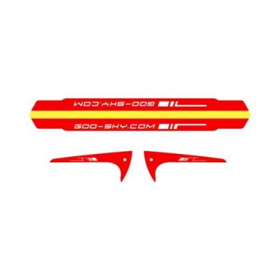 (image for) GOOSKY (GT000086) S2 Tail boom sticker sets red