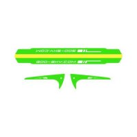 GOOSKY (GT000087) S2 Tail boom sticker sets green