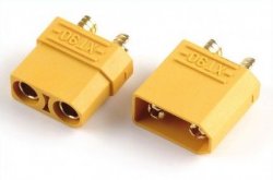 GPX Extreme: XT90 connectors - 1 pair