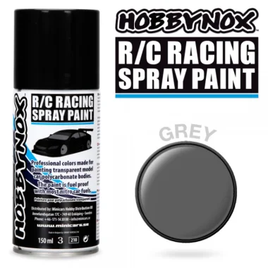 (image for) HOBBYNOX Grey R/C Racing Spray Paint 150 ml