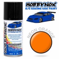 HOBBYNOX Neon Orange R/C Racing Car Spray Paint 150 ml