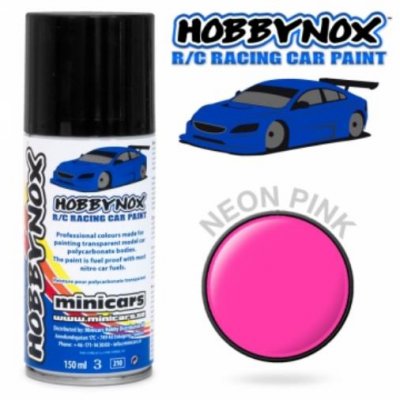 (image for) HOBBYNOX Neon Pink R/C Racing Car Spray Paint 150 ml