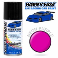 HOBBYNOX Neon Purple R/C Racing Car Spray Paint 150 ml