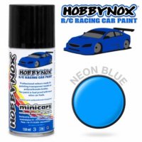 HOBBYNOX Neon Blue R/C Racing Car Spray Paint 150 ml