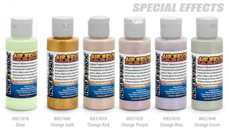 HOBBYNOX Airbrush Color Glow 60ml - Πατήστε στην εικόνα για να κλείσει