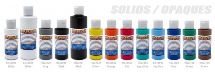 HOBBYNOX Airbrush Color Solid White 60 ml - Πατήστε στην εικόνα για να κλείσει