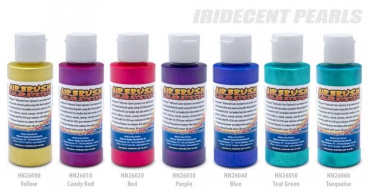 HOBBYNOX Airbrush Color Iridescent Yellow 60ml - Click Image to Close