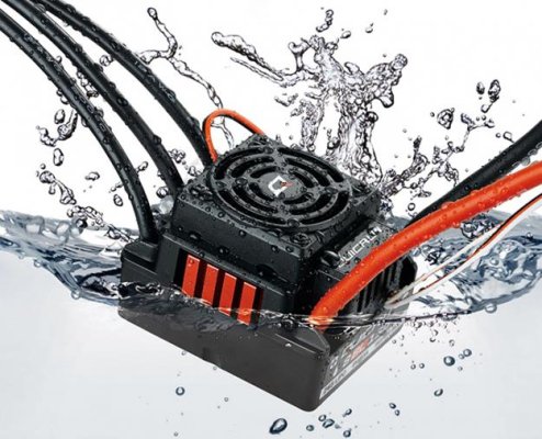 (image for) HobbyWing QuicRun WP 8BL150 V2 CTP Sensorless ESC 3-6S 1/8