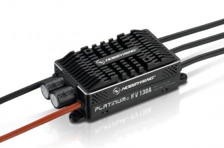 HobbyWing Platinum Pro 130A ESC HV SBEC 6-­14S V4