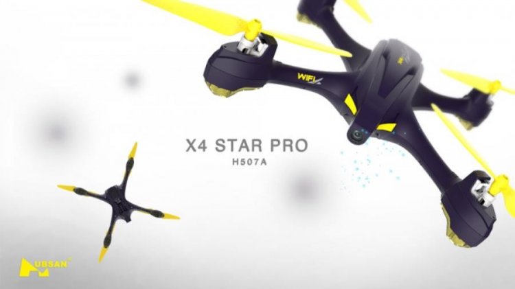 HUBSAN H507A X4 STAR PRO APP WiFi, Waypoint, Follow Me, Orbiting - Πατήστε στην εικόνα για να κλείσει