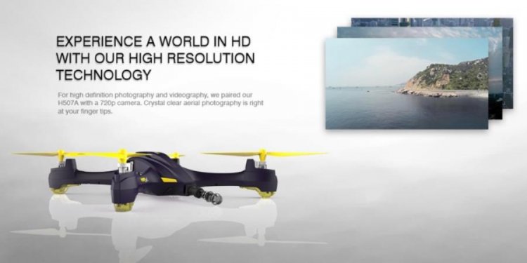 HUBSAN H507A X4 STAR PRO APP WiFi, Waypoint, Follow Me, Orbiting - Πατήστε στην εικόνα για να κλείσει