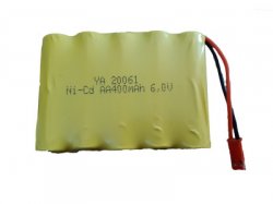 HUINA Battery 400mAh 6.0V NiCd SM for models 1320-1540
