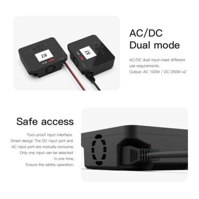 (image for) ISDT K1 Lipo Battery Balance Charger 1-6S AC 100W DC 2 x 250W