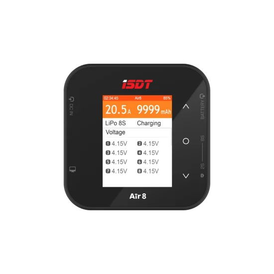 (image for) ISDT Air8 Smart Lipo Charger,DC 500W 20A Balance Charger