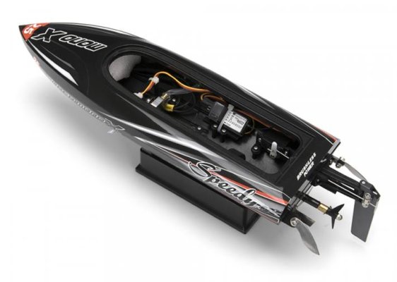(image for) Joysway Super Mono X V2 EP Boat ABS brushless motor ARTR