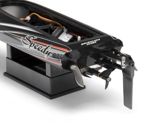 (image for) Joysway Super Mono X V2 EP Boat ABS brushless motor ARTR