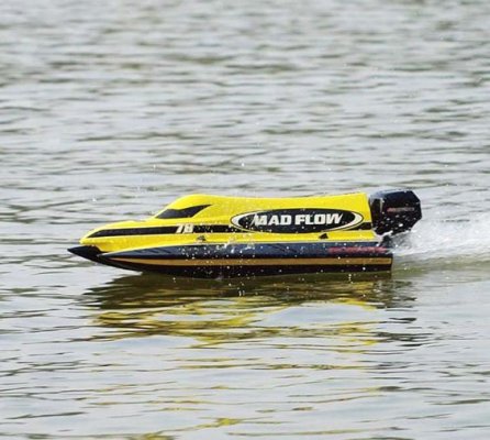 (image for) Joysway Mad Flow F1 Katamaran Brushless motor & Li-Po RTR