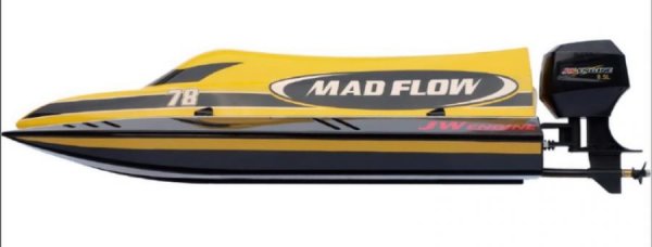 (image for) Joysway Mad Flow F1 Katamaran Brushless motor & Li-Po RTR
