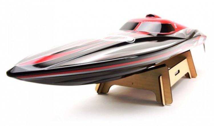 Joysway Alpha 1000mm Brushless V-Boat ARTR Red - Click Image to Close