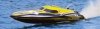 Joysway Alpha 1000mm Brushless V-Boat ARTR Yellow