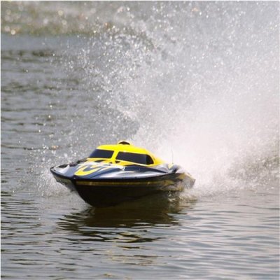 (image for) Joysway Alpha 1000mm Brushless V-Boat ARTR Yellow