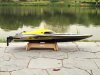 Joysway Alpha 1000mm Brushless V-Boat ARTR Yellow