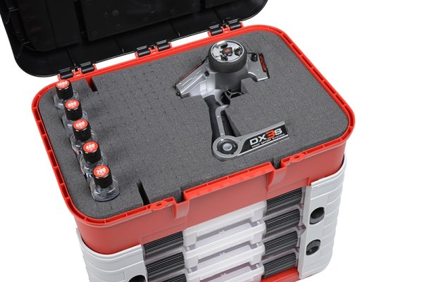 (image for) TEAM CORALLY Pit Case - 4 Assortment Box Drawers - Universal Pre-Cut Foam