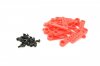 KST DS215 Servo arms 25T-5 plastic reinforced pack of 20 pieces