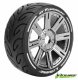 Louise Tires & Wheels GT-TARMAC 1/8 GT Soft (MFT) Black Chrome