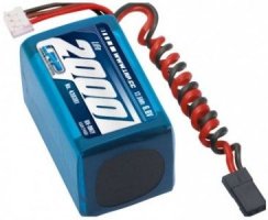 LRP LiFePo VTEC RX-Pack 2/3A 2000mAh 6,6V (cube)