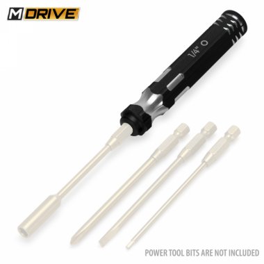 M-DRIVE Pro Power Tool Bits Holder Handle 1/4" Magnetic