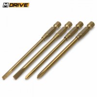 M-DRIVE Power Tool Bits Flat & Cross Set Cross - 4 & 5mm