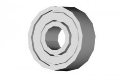 MIKADO (00930) Ball bearing 3x7x3