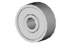 MIKADO (00937) Ball bearing 4x13x5