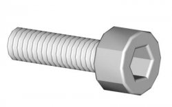 MIKADO (01954) Socket head cap screw M3x12